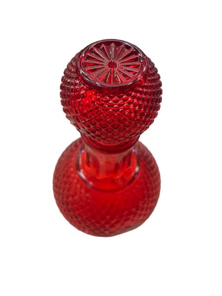 Imagem de Garrafa Licoreira Decanter 700ml De Vidro Vermelho