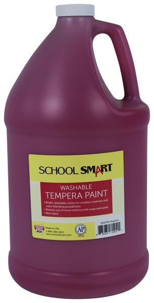 Imagem de Garrafa Paint School Smart Lavável Tempera Magenta de 3,78 L