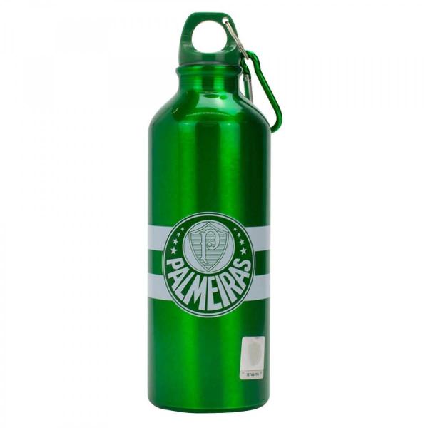 Imagem de Garrafa Palmeiras Alumínio Com Prendedor 500ml