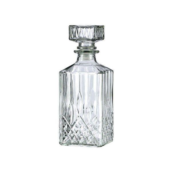 Imagem de Garrafa Para Whisk de Vidro Diamante 900ml 5737 Lyor