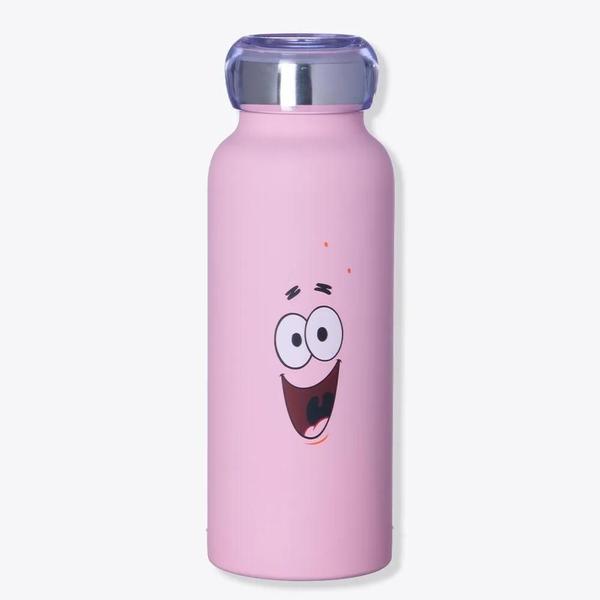 Imagem de Garrafa Patrick Bob Esponja 500ml - Aço Inoxidável