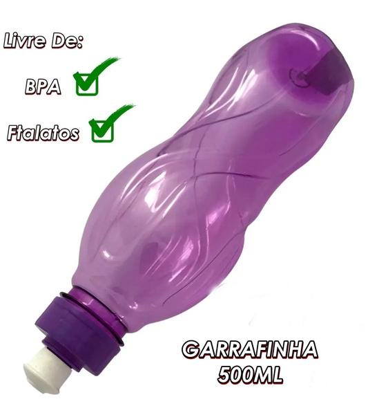 Imagem de Garrafa pet 500ml -lisa - colorido