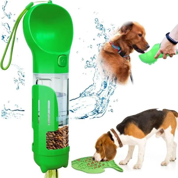 Imagem de Garrafa pet revolucionária para passeio 500ml multifuncional 5 em 1 