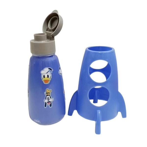 Imagem de Garrafa Plastica Abre Facil Foguete Mickey 320ml Plasutil