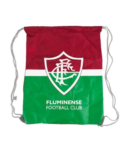 Imagem de Garrafa Plástico 450Ml Com Mochila Tipo Saco - Fluminense