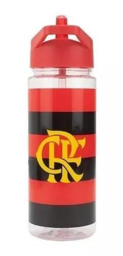 Imagem de Garrafa Plástico 450ml + Mochila Tipo Saco Flamengo Presente