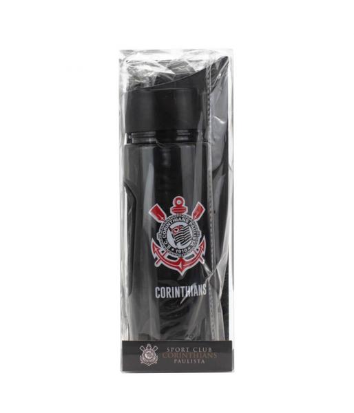 Imagem de Garrafa Plástico Canudo 700ml - Corinthians