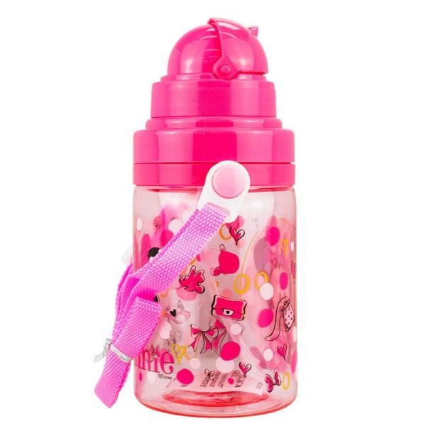 Imagem de Garrafa Plástico Escola Rosa Minnie 600ml - Disney