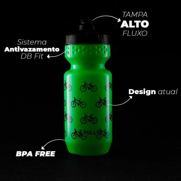 Imagem de Garrafa Pullo Bike Verde Neon 600ml