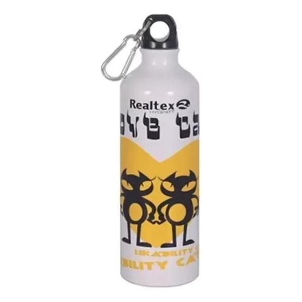 Imagem de Garrafa Realtex De Alumínio Adventure 750Ml Branco St