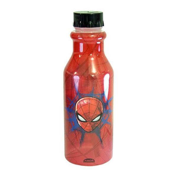 Imagem de Garrafa Retro 500Ml Homem Aranha Plasutil Prática Descolada