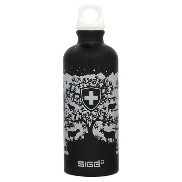 Imagem de Garrafa Siggs Swiss Authentic Swiss 600 Ml Preta e Branca