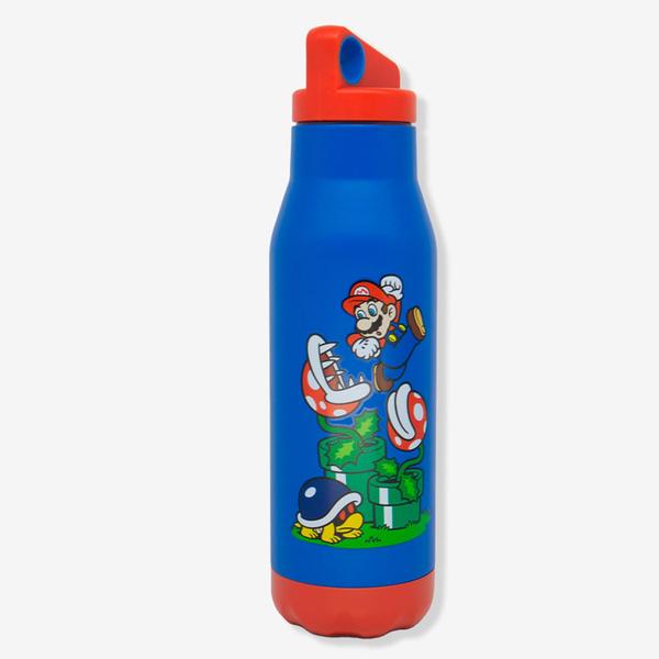 Imagem de Garrafa space super mario bros mario vs planta piranha 600ml