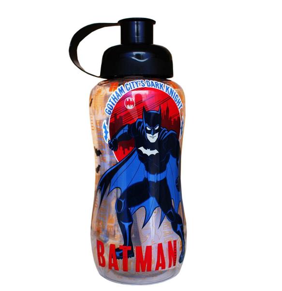 Imagem de Garrafa Squeeze Batman Gotham City'S Dc Tubo De Gelo 550 Ml Preto