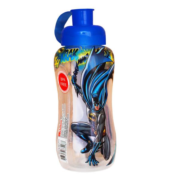 Imagem de Garrafa Squeeze Batman Krassh Dc Warner Tubo De Gelo 550 Ml