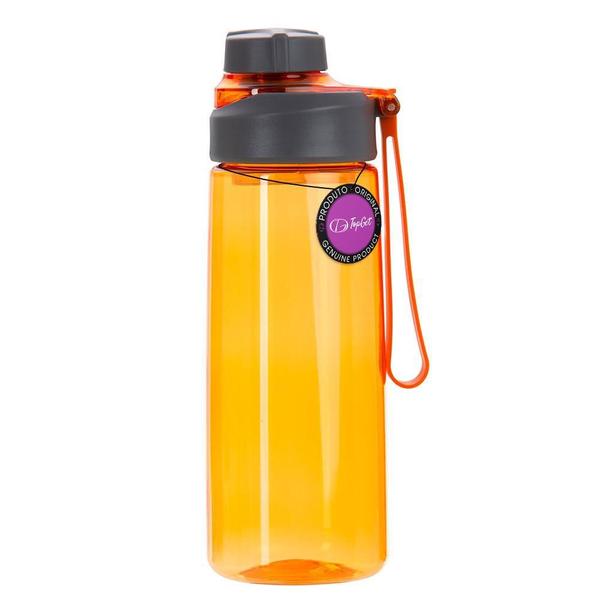 Imagem de Garrafa Squeeze Com Peneira 700Ml Porto Topget - Laranja