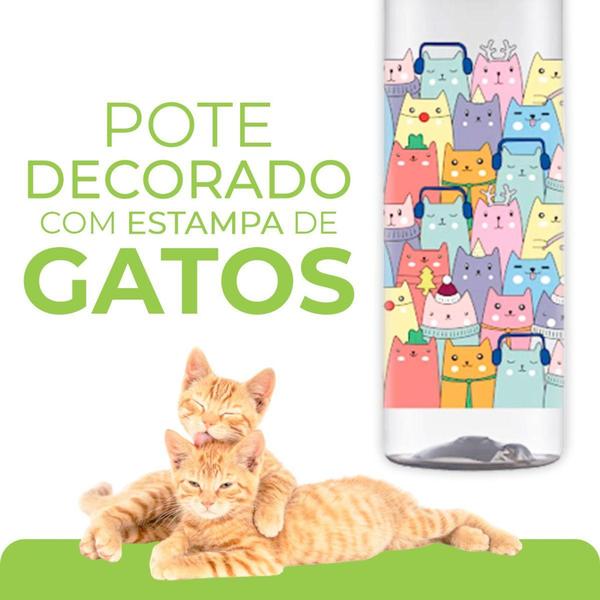 Imagem de Garrafa Squeeze De Água Mix Cat 750ml Para Academia - Bandeirante