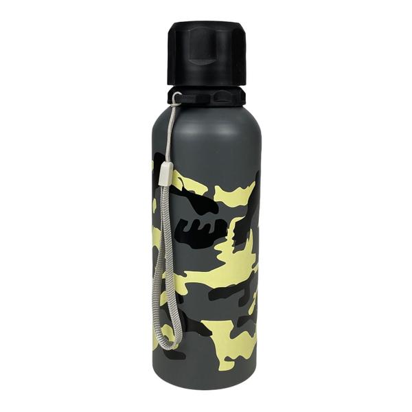 Imagem de Garrafa Squeeze De Alumínio Camuflada Fosca Exército 750Ml