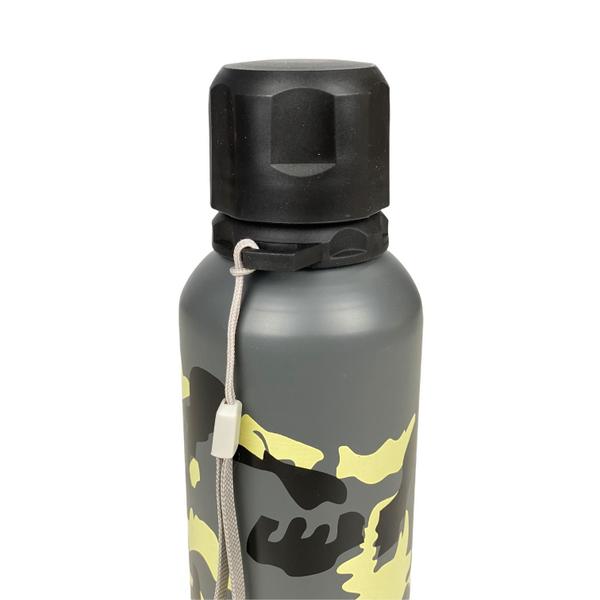 Imagem de Garrafa Squeeze De Alumínio Camuflada Fosca Exército 750Ml