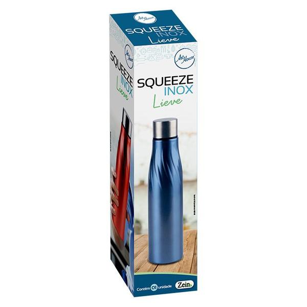 Imagem de Garrafa Squeeze de Inox de Luxo Sofisticada Lieve 1 litro - refrescante