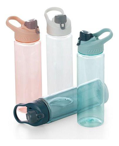 Garrafa Squeeze Fitness 700ml Água Livre De Bpa Academia - Rosa - ARN Imagem de Garrafa Squeeze Fitness 700ml Água Livre De Bpa Academia - Rosa