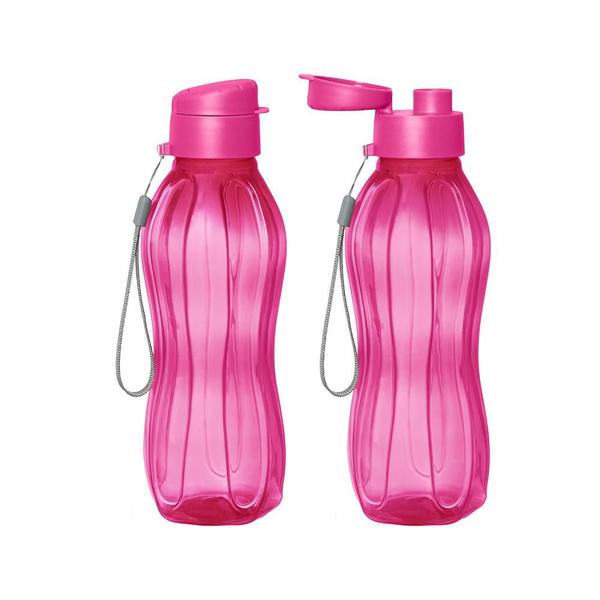 Imagem de Garrafa Squeeze Fitness Colors Sortidas 900ml 26Cm Com Bico