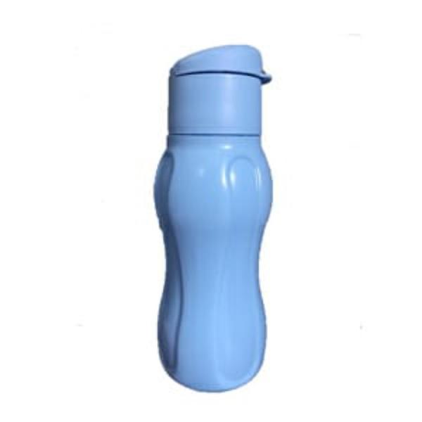 Imagem de Garrafa Squeeze Garrafinha de Água 400ml Plástica Academia Livre de BPA Estilo Tupperware ECO