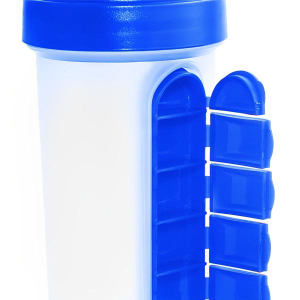 Imagem de Garrafa Squeeze Gold Sports Pro Mixer e Porta Comprimido 750ml