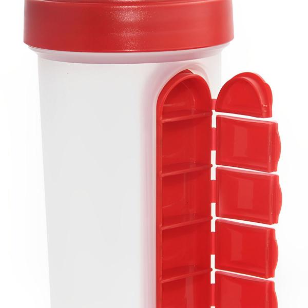 Imagem de Garrafa Squeeze Gold Sports Pro Mixer e Porta Comprimido 750ml