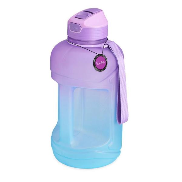 Imagem de Garrafa Squeeze Motivacional 2,2 Litros Jumbo Topget - Roxo