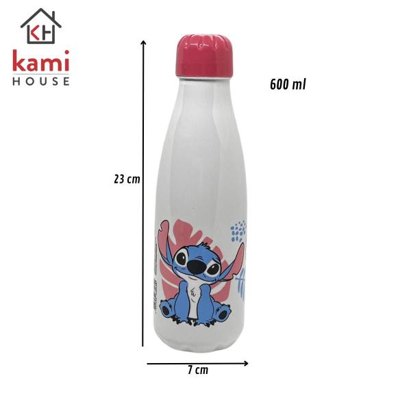 Imagem de Garrafa Squeeze Pet Paris Stitch 600ml