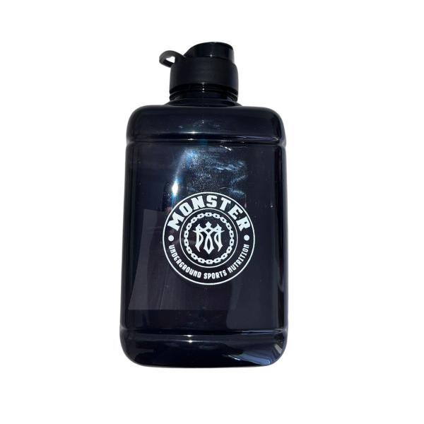 Imagem de Garrafa Squeeze Probiotica Monster Quadrada Preta 1500ml