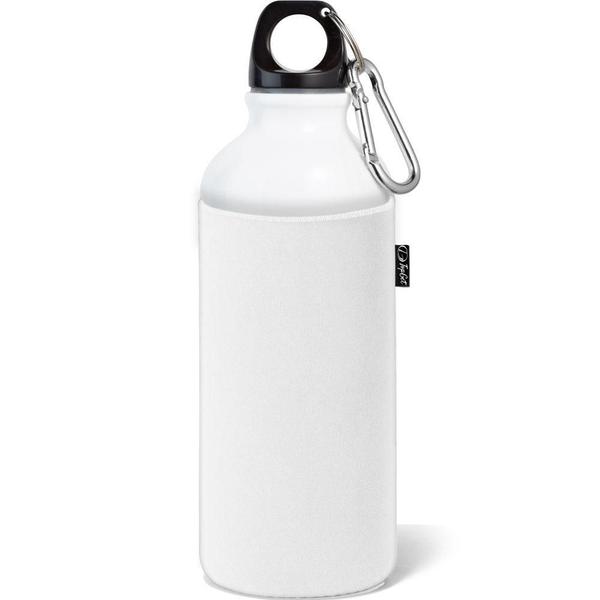 Imagem de Garrafa Squeeze Sport 500Ml Com Luva Térmica Topget - Branco