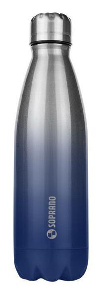 Imagem de Garrafa Squeeze Urbano Inox 600 ml Fitness Academia - Soprano