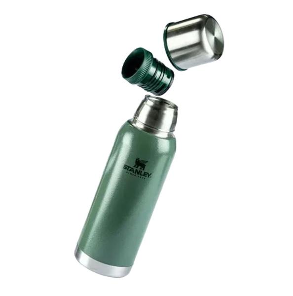 Imagem de Garrafa stanley térmica adventure bottle em aço inoxidável green 1l 0801704