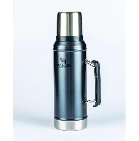 Imagem de GARRAFA STANLEY TÉRMICA CLASSIC 950ml CAFÉ CHÁ MATE TERERE AZUL NIGHTFALL