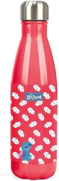 Imagem de Garrafa stitch disney aço inox 500ml suco água rosa