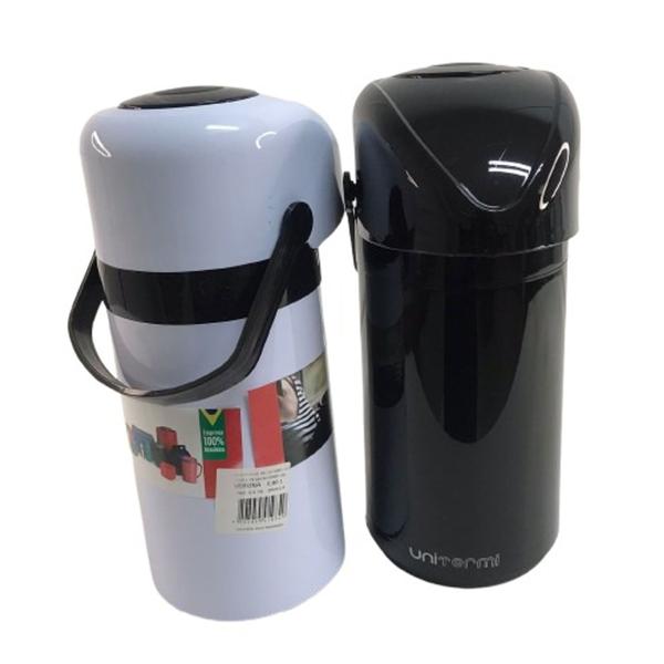 Garrafa Térmica 600ml com Sistema de Pressão funcional para cozinha - Filó Modas Imagem de Garrafa Térmica 600ml com Sistema de Pressão funcional para cozinha