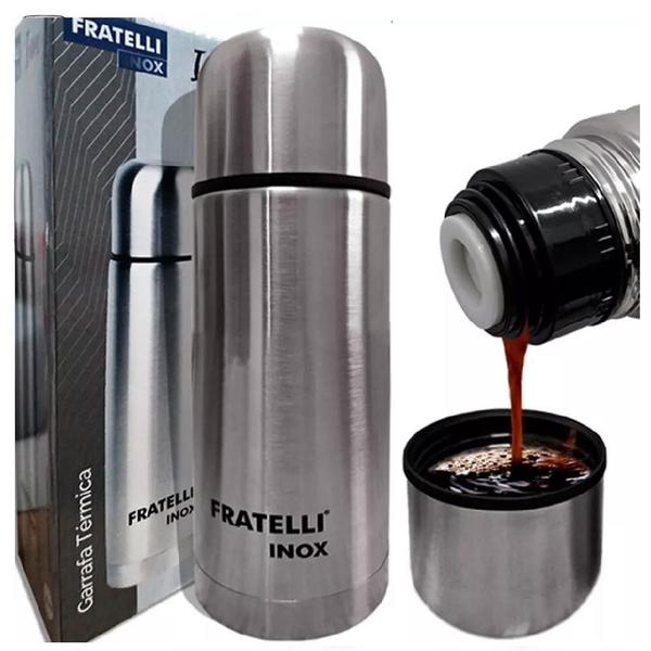 Imagem de Garrafa Térmica 950ml Aço Inox Chia Café Bebidas Quentes