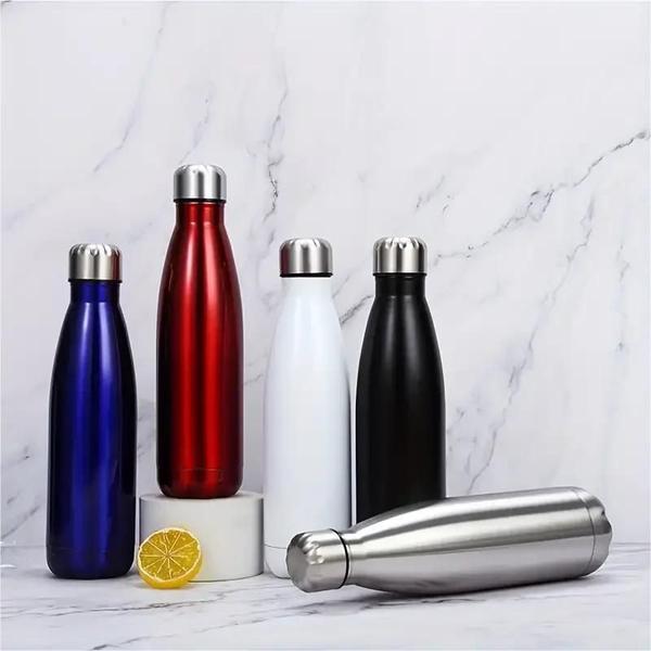 Imagem de Garrafa Térmica Aço Inox Portátil 750ml Café Suco Água Academia Passeio Caminhada