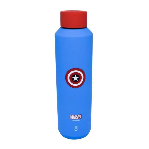 Imagem de Garrafa Térmica Acqua 600Ml Capitao America - Zona Criativa