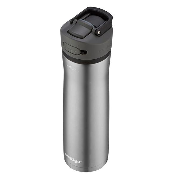 Imagem de Garrafa Térmica Ashland Chill AUTOSPOUT Preta Contigo  709ml