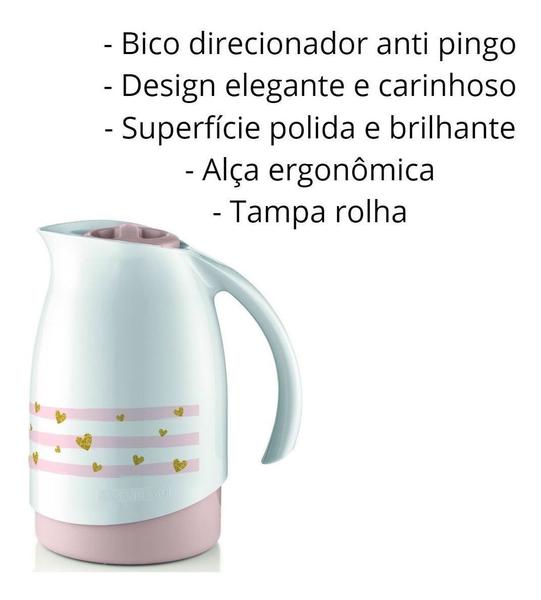 Imagem de Garrafa Térmica Bule 700 Ml E Suporte Para Filtro Café Sanremo