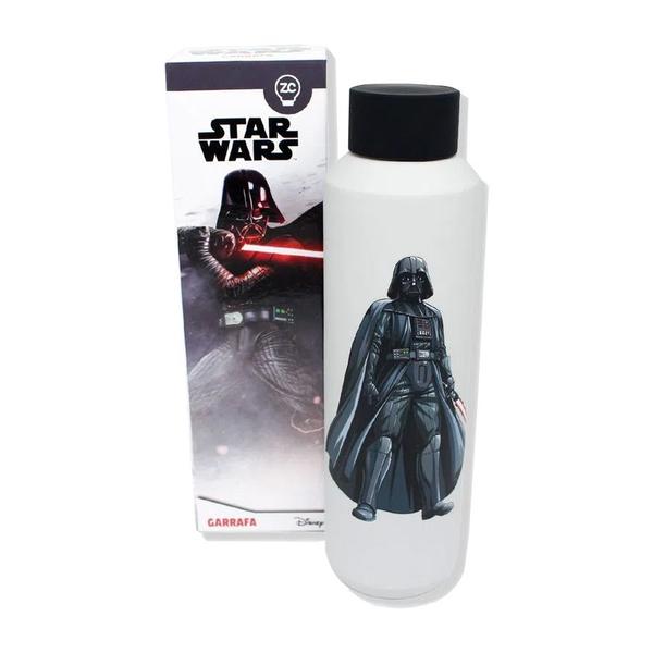 Imagem de Garrafa Térmica Darth Vader Star Wars - 600ml - 1 unidade - Zona Criativa - Rizzo