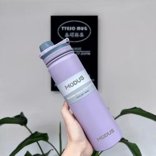 Garrafa Térmica de 304 Aço Inoxidável 750ML Manter Quente e Frio Café Suco Água Academia P...
