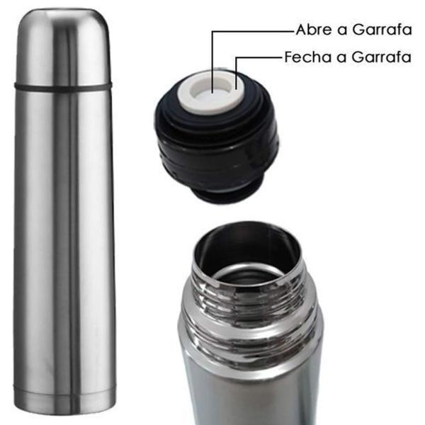 Imagem de Garrafa térmica de aco 350ml  - cb1010