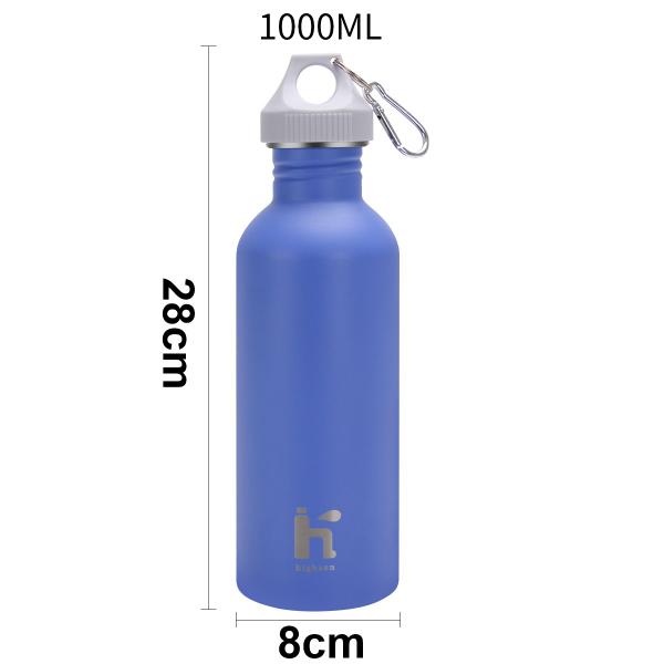 Imagem de Garrafa Térmica de Água Café Suco A Vácuo 1000ml Inox Parede Dupla Camping Academia Passeio Caminhada Portátil