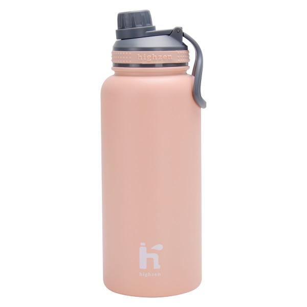 Imagem de Garrafa Térmica de Café Água Suco Parede Dupla A Vácuo 950ml Inox Camping Academia Passeio Caminhada Portátil