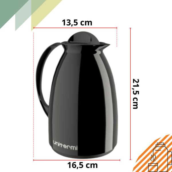 Imagem de Garrafa Térmica Florença 650ml Unitermi Água Chá Café