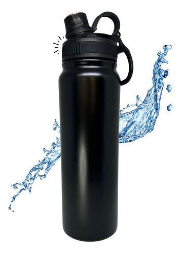 Imagem de Garrafa Termica Grande Inox P Treino Academia 800ml Agua